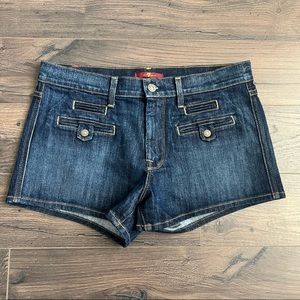 7 For All Mankind Jean Shorts Size 29